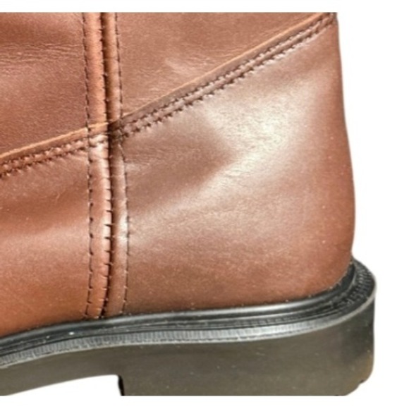 Red Wing New Pecos Work Boots Steel Toe 4441 Mens 9.5 D Insulated Brown Leather main image 5